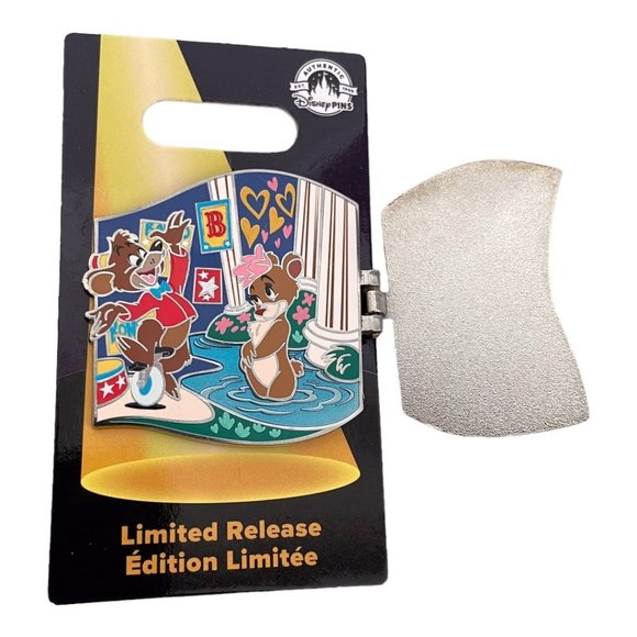 Disney Fun and Fancy Free 75th Anniversary Bongo Lulubelle Limited Release Pin - Picture 2 of 6